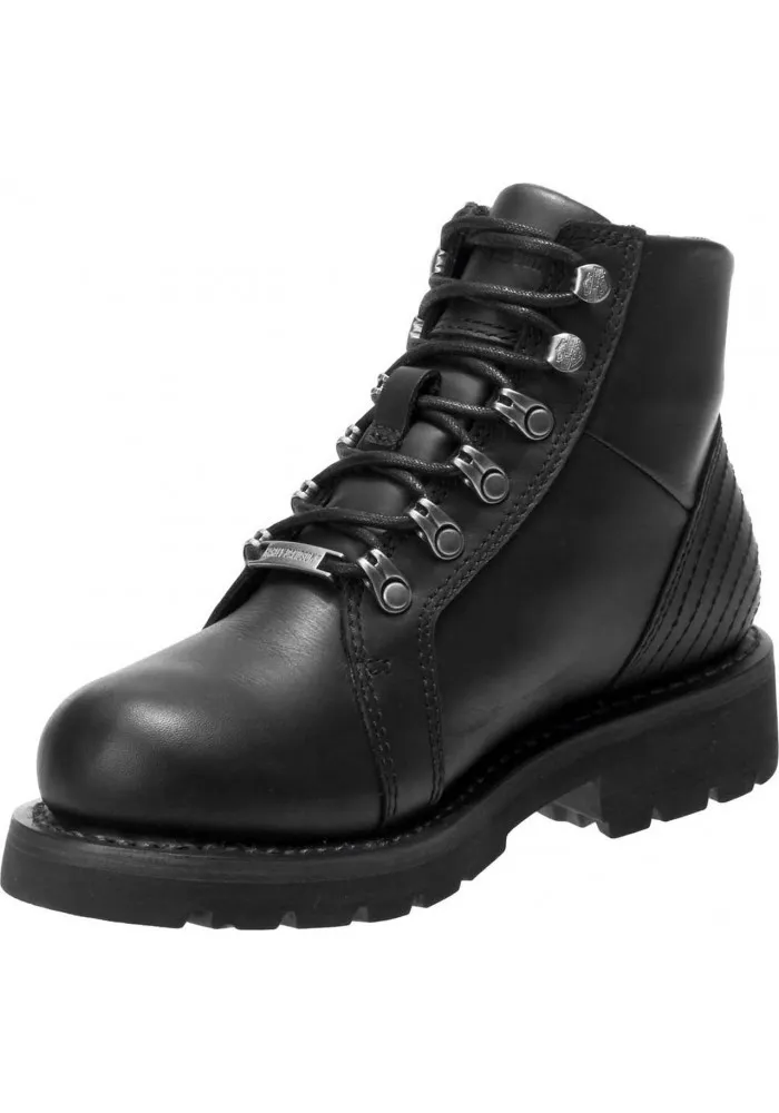 Achetez des Boots Harley-Davidson Breland noir Waterproof Motorcycle pour femmes D87170