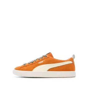 Baskets Orange Homme Puma Suede