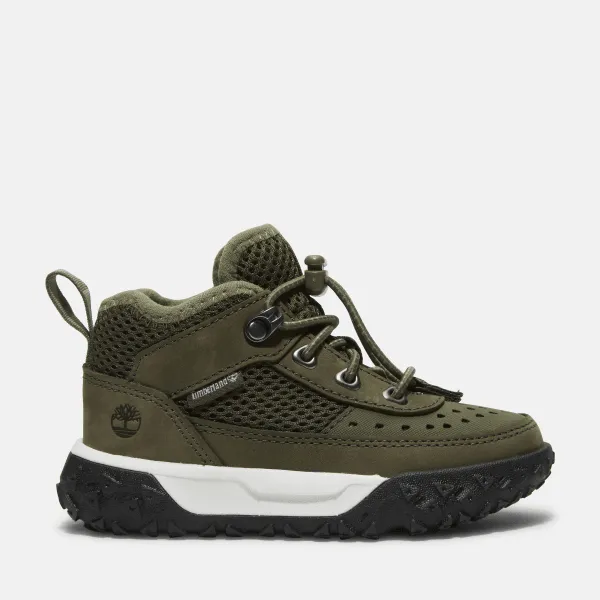 Bottines de randonnée basses à lacets GreenStride™ Motion 6 pour tout-petit en vert foncé