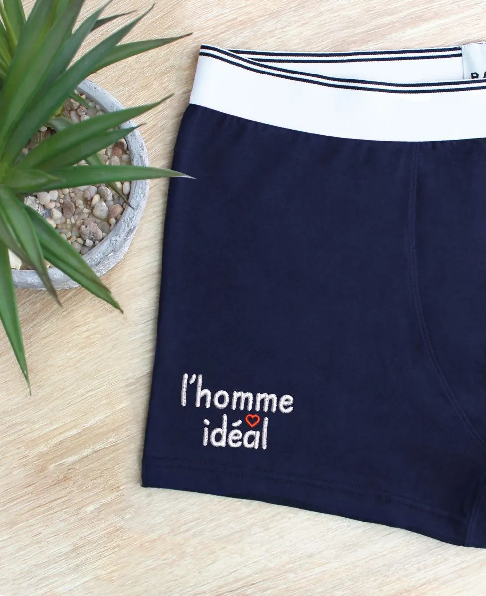 Boxer L'homme idéal (brodé)