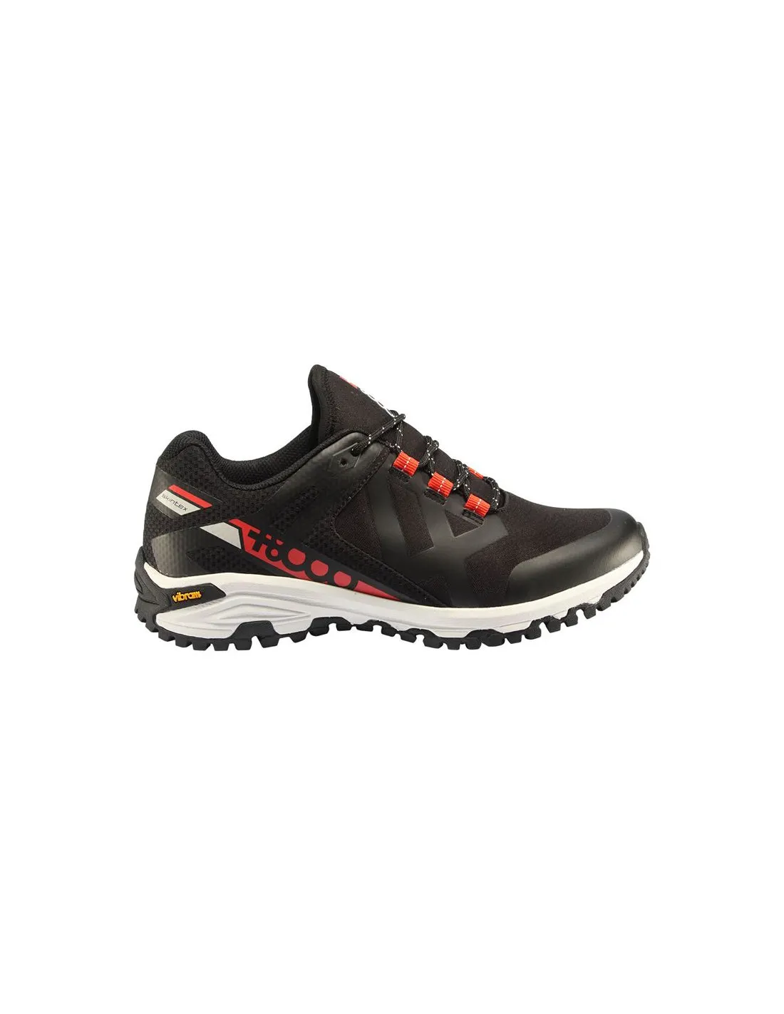 Chaussures de montagne +8000 Tigan 23V Noir/Orange Homme