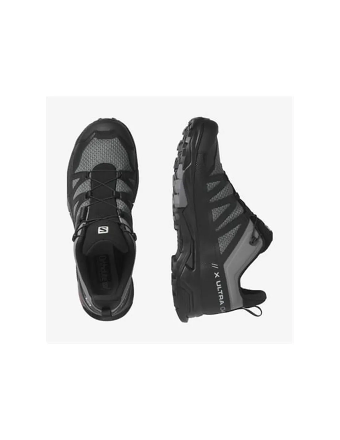 Chaussures de Montagne Salomon X Ultra 4 Gris/Noir/Gris Homme