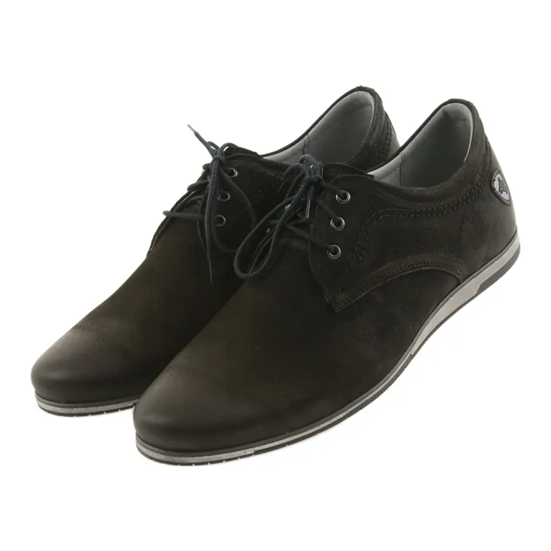 Chaussures de sport Riko basses pour hommes 877 le noir