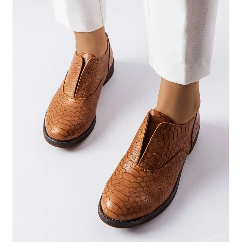 Chaussures marron LS5379 Taupe brun