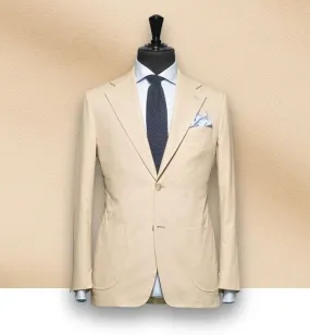 Costume beige coton