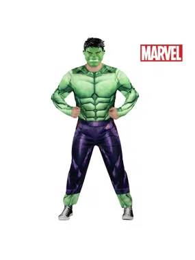 Costume Marvel de Hulk adulte Deluxe