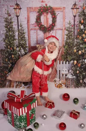 Costume père Noël neuf - 12 mois  | Beebs
