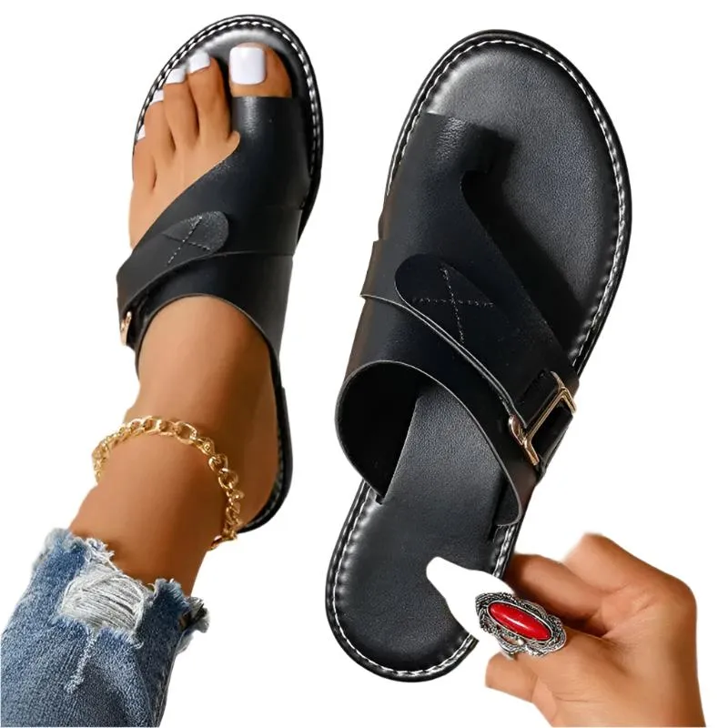 Desia - Magnifiques sandales en cuir avec soutien orthopédique