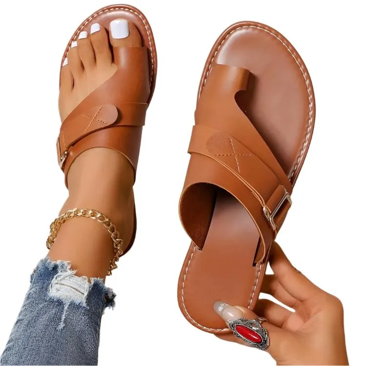Desia - Magnifiques sandales en cuir avec soutien orthopédique