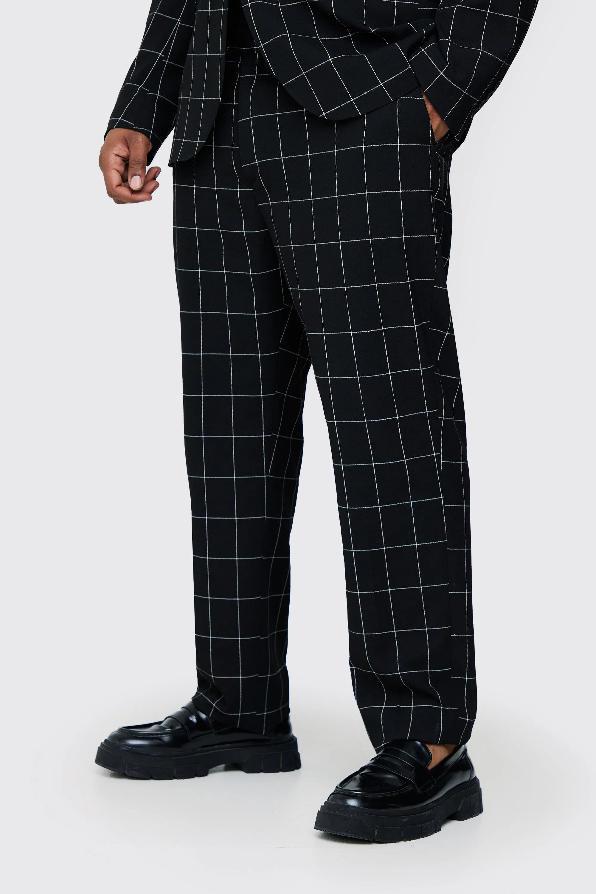 Grande taille - Pantalon skinny à carreaux