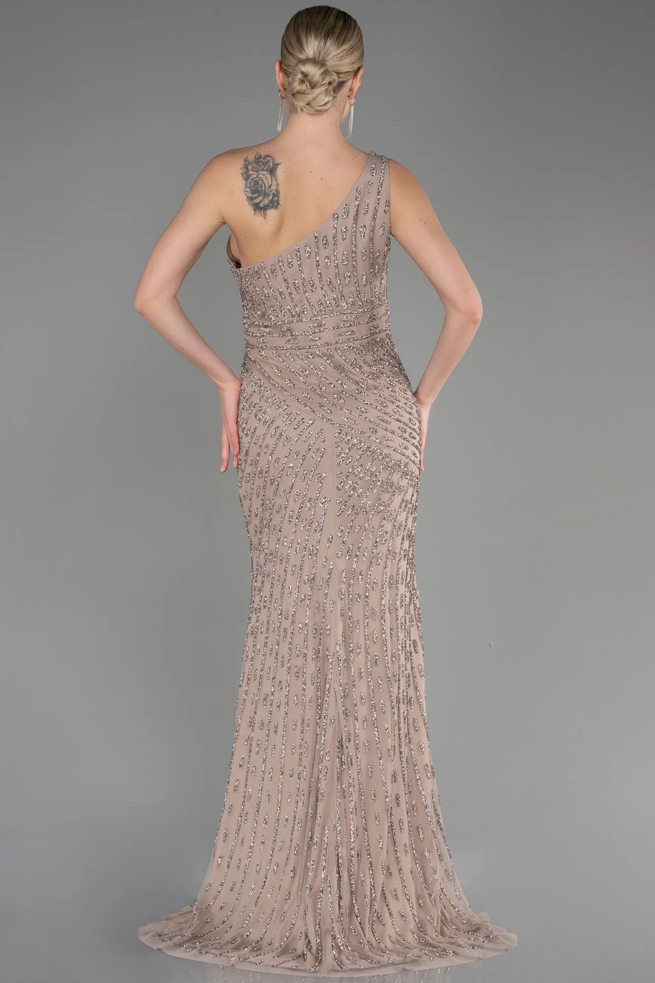 Haute Couture Longue Émeraude ABU3503