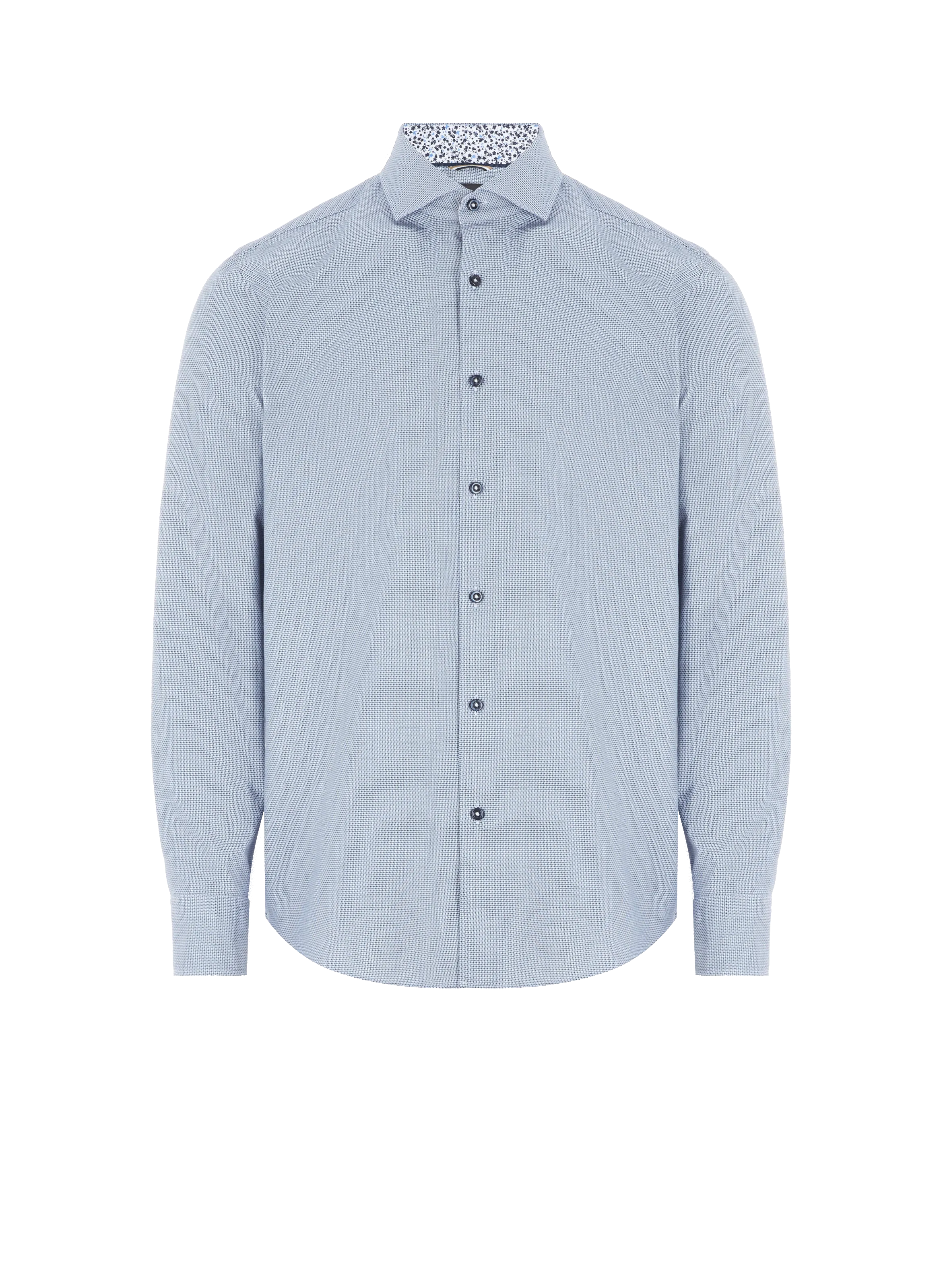HUGO BOSS  Chemise à motif - Bleu