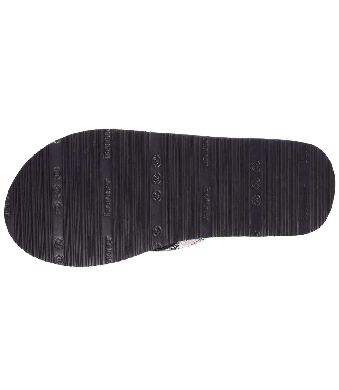 Isotoner Tongs femme tige perlées