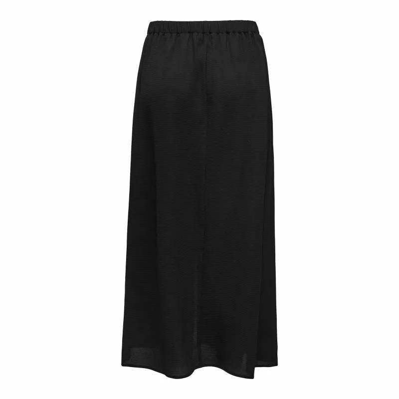 Jupe longue légère fluide boutons élastique Femme ONLY à prix 