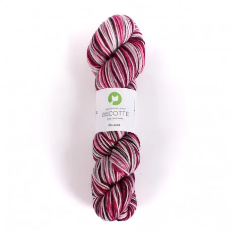 Laine teinte à la main Biscotte - Super-Sock - Autorayante