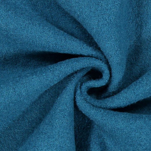 Loden de laine foulé – bleu acier