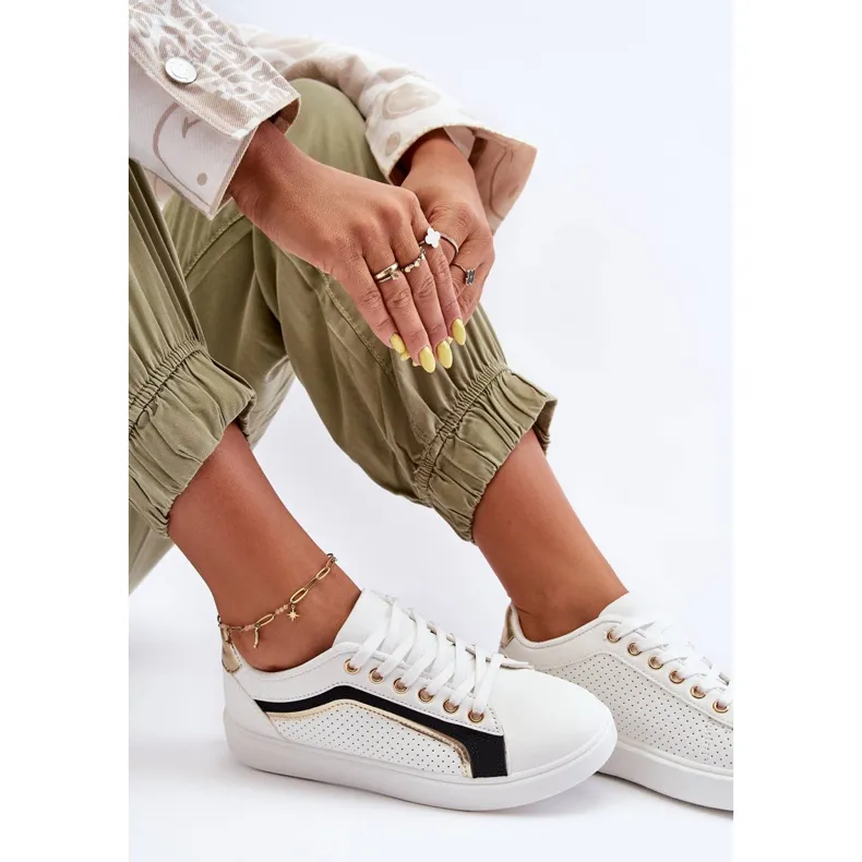 PG1 Chaussures de sport basses classiques pour femmes Blanc Lamimi blanche