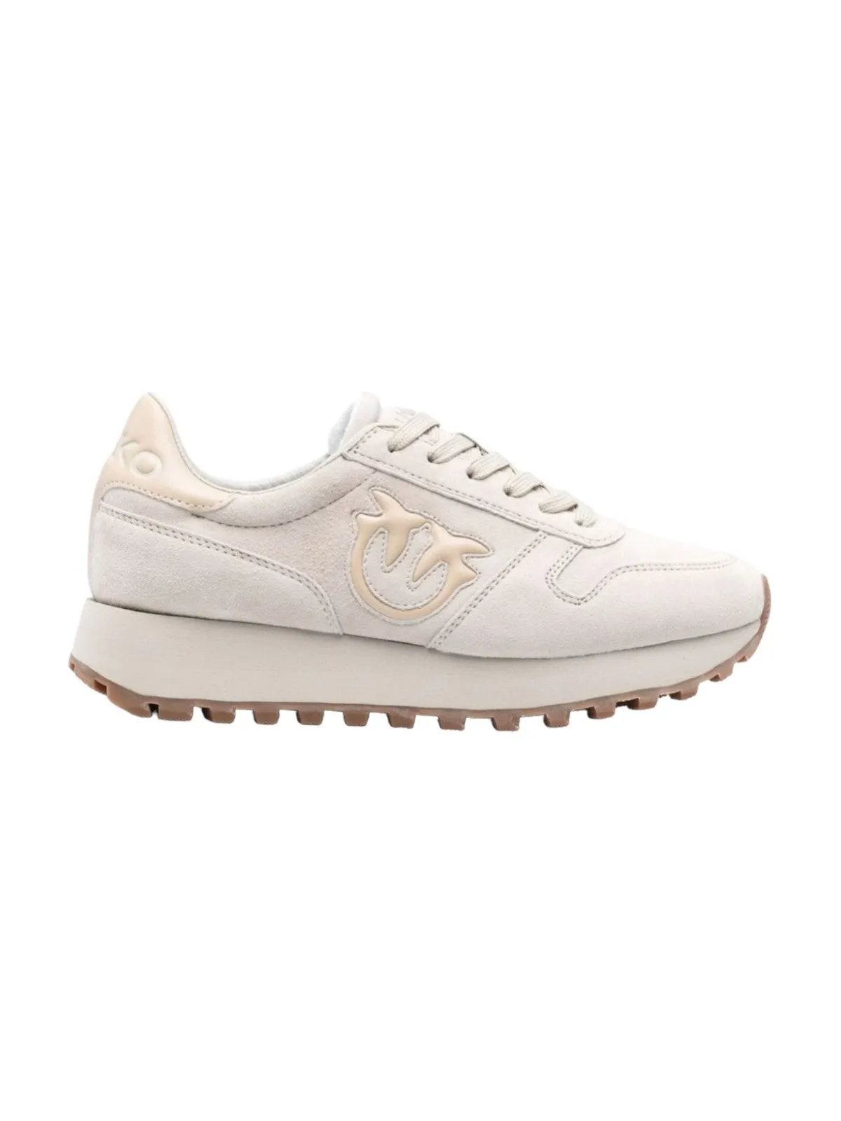 PINKO Baskets pour femmes 101629-A0N8 C36 Beige