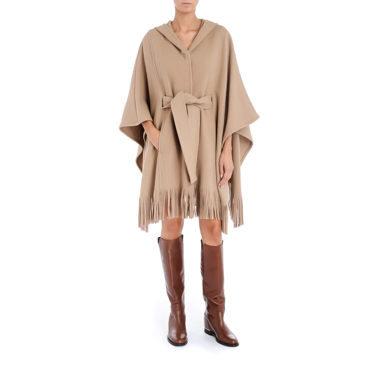Pinko Mantle Melania, laine beige