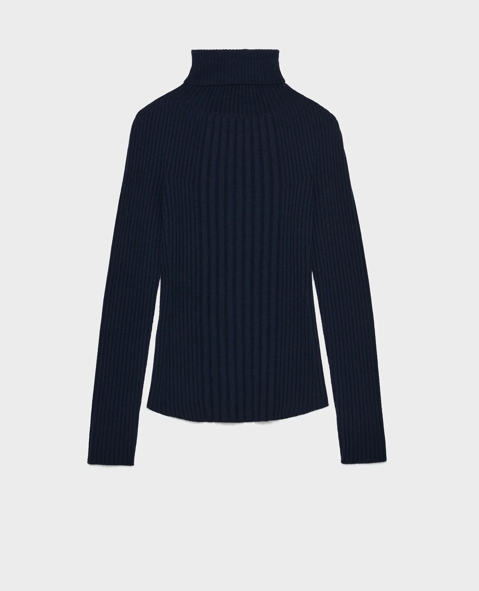 Pull col roulé en laine mérinos