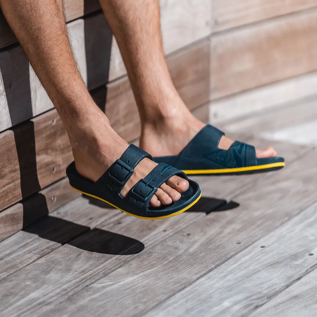 Sandales Brasilia Navy, Cacatoes x CNM