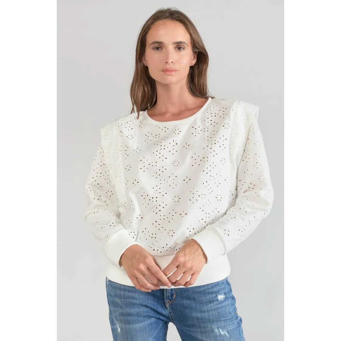 Sweat-Shirt PUME blanc | 3 Suisses