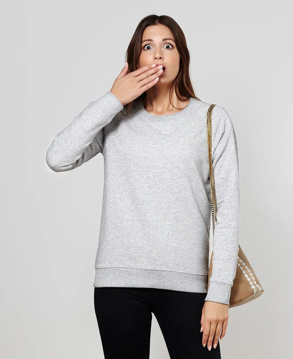 Sweatshirt femme Photo et Texte personnalisé