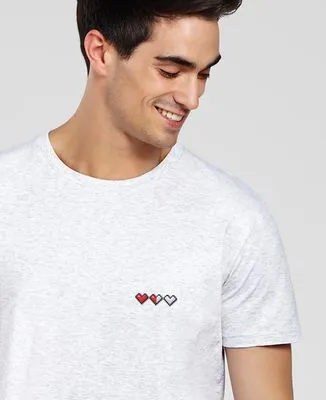 Sweatshirt homme Coeurs Vies (brodé)