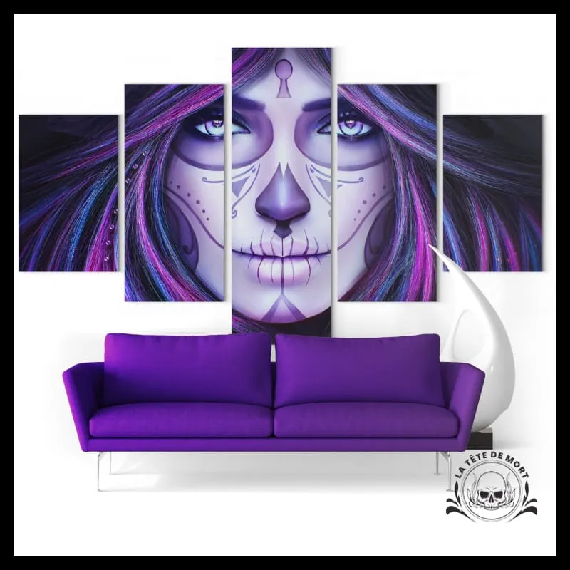 Tableau Femme Calavera