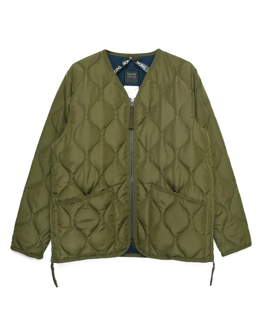Taion - Veste en Duvet 101ZML - Dark Olive